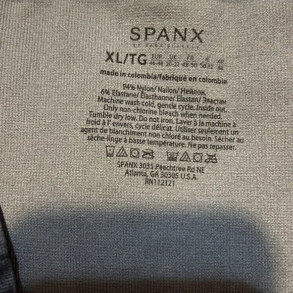 NWT SPANX Camouflage Print Leggings - Picture 7 of 8